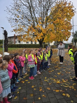 Pozarna vaja na OS Mirna, foto Monika Meglic, PGD Mirna 1